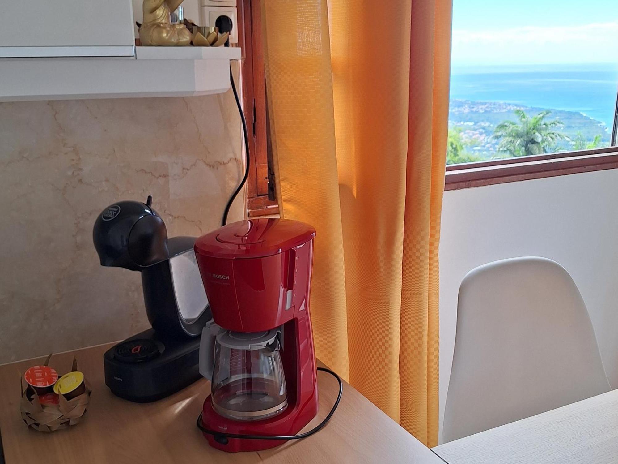Belavue & Spa Prive, Avec Vue Panoramique Sur Mer, Jardin Creole Paysager, Jacuzzi Prive Bouillante Exterior foto